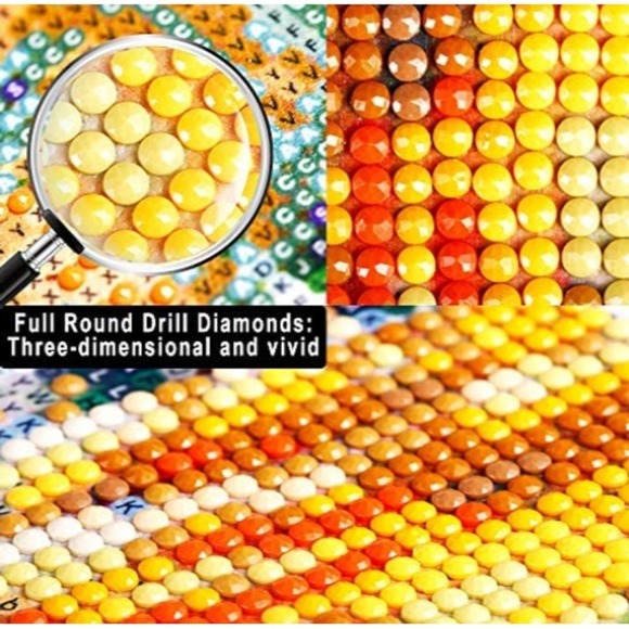 NEW 5D Castle Rhinestone/Diamond painting kits - Picture 7 of 10